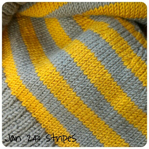 Jan 24: stripes .. my #hat .. #fmsphotoaday