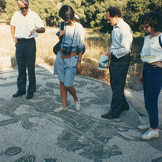 Field trip to Ostia Antica, summer 1986.

photo / Anna Rita Flati
