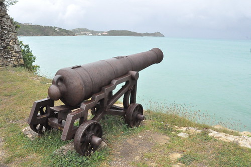 cannon at fort james by franbanks1 (needing sunshine !)