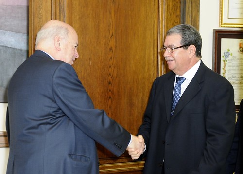 Secretario General de la OEA recibe al Vicepresidente de Nicaragua
