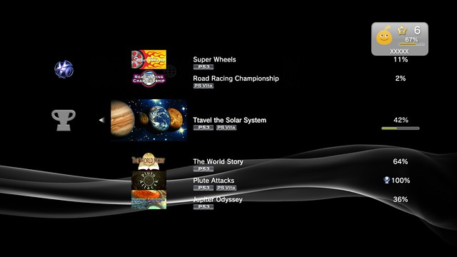 PS Vita Trophies on PS3