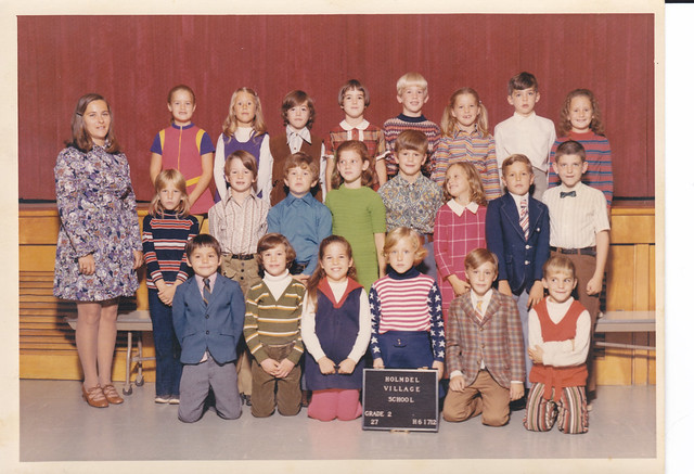 Village School (Holmdel, New Jersey) Class Picture (2nd Grade - 1971-1972)