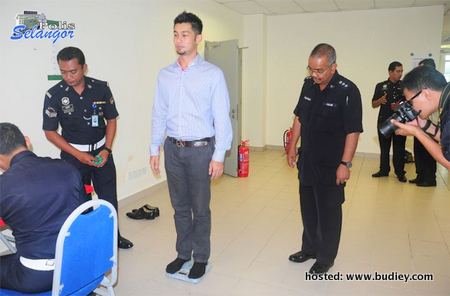 Farid Kamil Temuduga Polis Malaysia