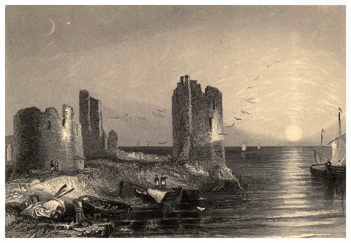 014- Restos del castillo de Flint-The book of Shakespeare gems…1854- G. F. Sargent