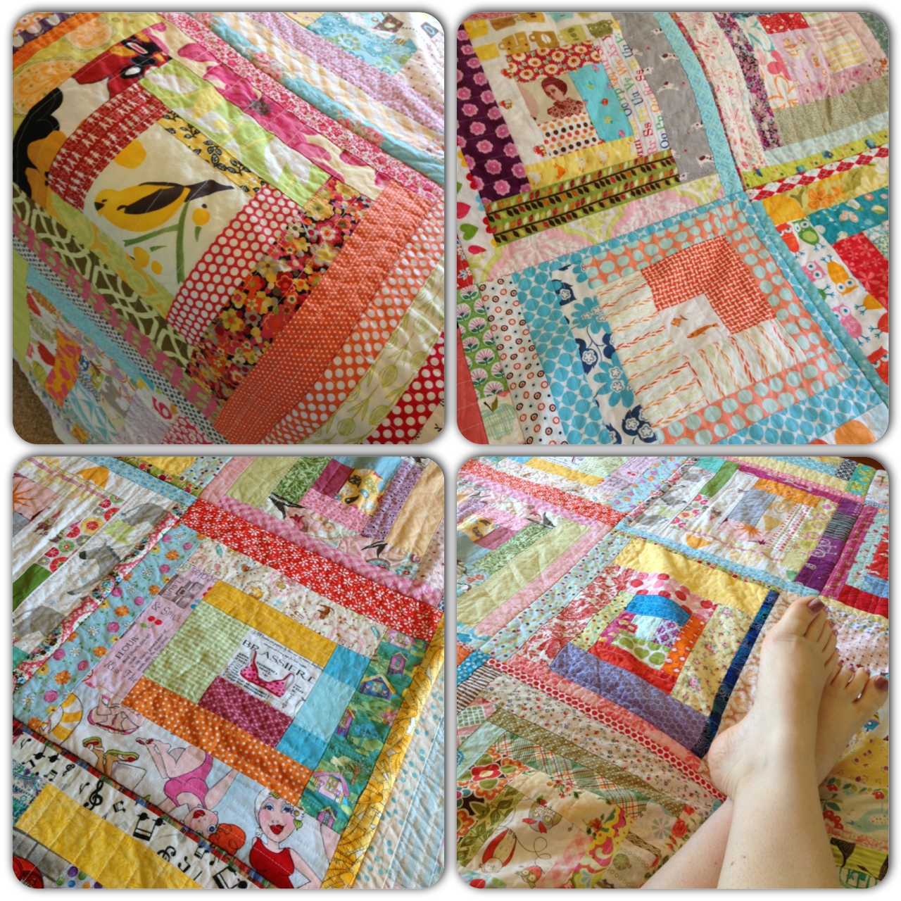 Cheeky quilt instacollage