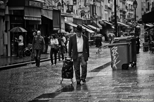 Un jour de pluie a Paris