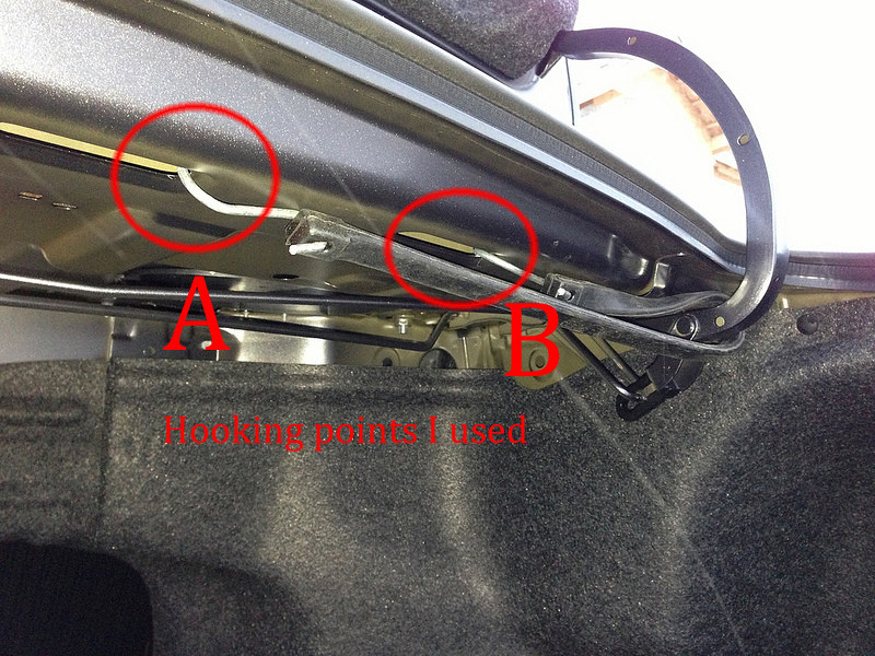 Trunk lid torsion bars too weak - Toyota Nation Forum : Toyota Car and Truck Forums 2011 Honda Accord Trunk Torsion Bar Replacement