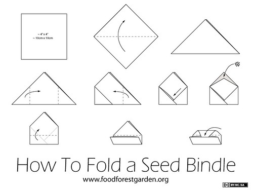 How To Fold a Seed Bindle
