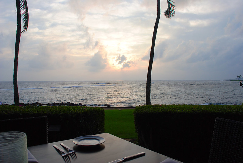 Dinner at The Beach House Restaurant - Poipu