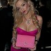 Mindy Robinson Model, enjoying some SWAG from PopMolly, "A Place Called Hollywood" Wrap Party