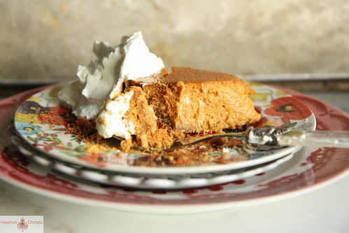 Pumpkin Graham Cracker pie