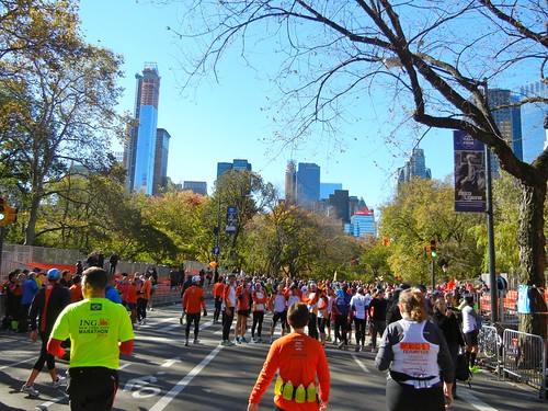 Corrida Central Park Maraton de Nueva York 2012