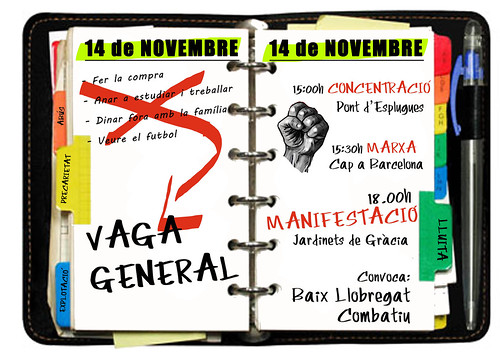 #14N 2012 Baix Llobregat combatiu