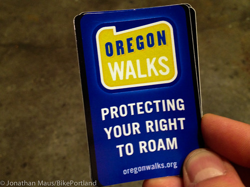 Oregon Walks sticker