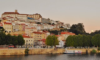 Coimbra With Moon Rising