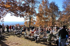 ceremony at  fdr state park to remember a 1953 plane crash there