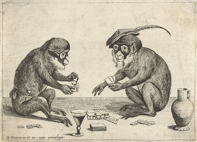 Twee apen kaarten, Quirin Boel, 1635