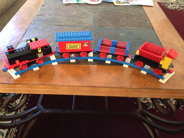 Signals and Switch Complete Train Set with Motor Sticker Vel voor Set 181