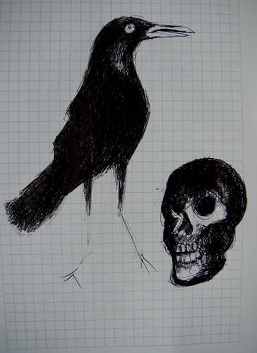 Squares Crow and Skelly by The People In My Head
