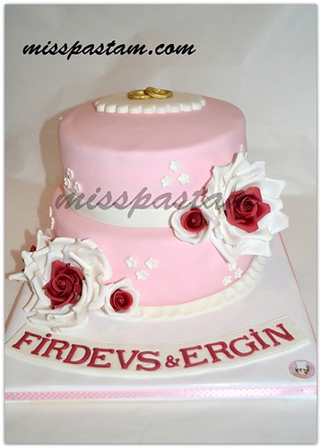 Wedding cake by MİSSPASTAM