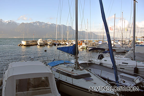 Lake Geneva and the Swiss Alps