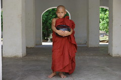 Theravada Monks In Burma