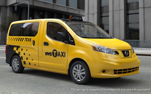 NYC's 'Taxi of Tomorrow' (courtesy of Mark Izeman)