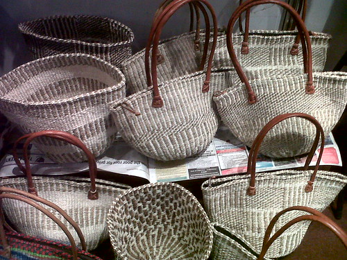 Save the children handmade Hyacinth baskets at the Sarit Fair