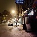 New York City Snow - Lower East Side - Bar