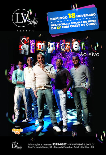Flyer - Samprazer by chambe.com.br