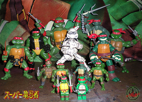 LEGO Teenage Mutant Ninja Turtles :: "Stealth Shell in Pursuit" ; Raphael xv  / .. with  Raphael Assembly  (( 2013 ))