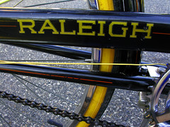 1961 Raleigh Colt Ladies` 18 inch frame with 26 x 1 1/8 wheels.