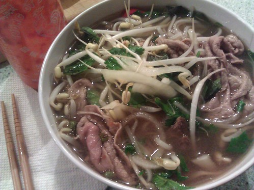 Homemade pho by N!