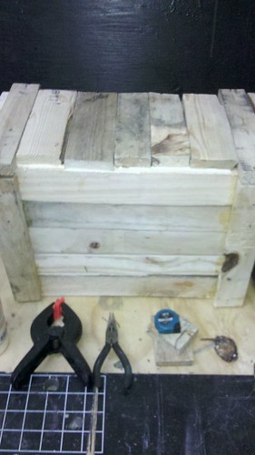 pallet scrap wood possible projects : BOX by bridgetDginley