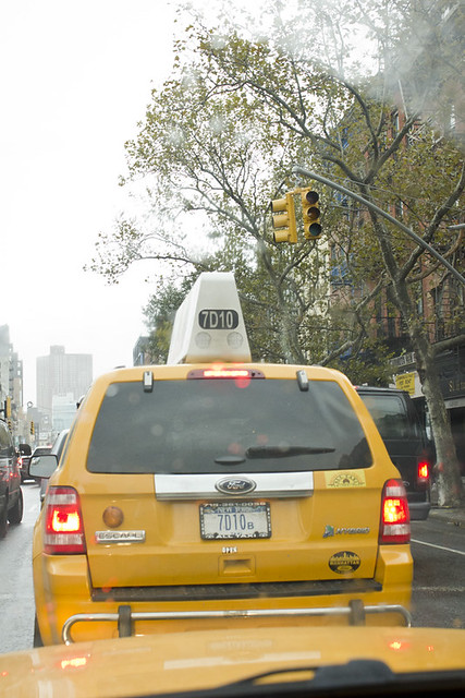 Manhattan- Lower East Side -Traffic light reference.