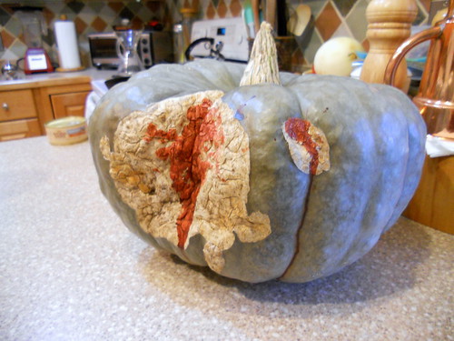 Zombie pumpkin.
