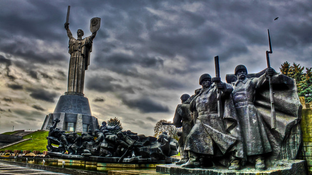 0314 - Ukraine, Kiev, Museum Of The Great Patriotic War HDR