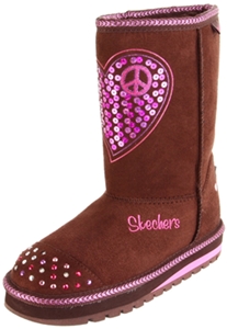 Skechers Twinkle Toes S Lights Keepsakes Lighted Boot for Toddler and Little Kid