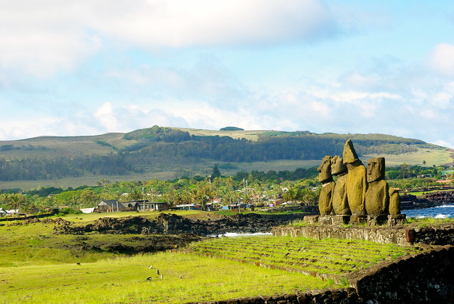 easter island view