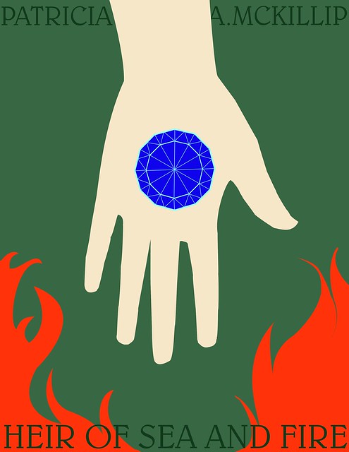 Heir of Sea and Fire Minimalist Poster
