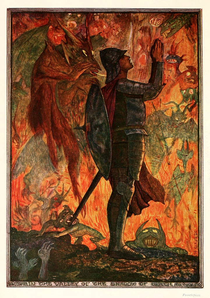 Henry Justice Ford - The pilgrim's progress by John Bunyan ; an edition for children arranged by Jean Marian Matthew, 1922 (color plate 1)