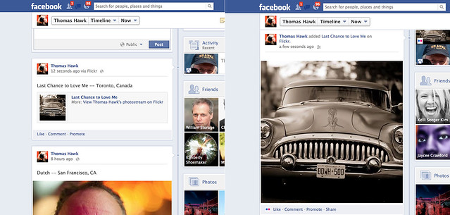Flickr Photos Now Show Larger on Facebook, Before and After