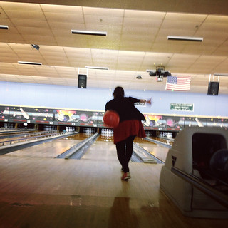 not so great at bowling.