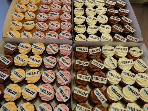 Company Logo Cupcakes by CAKE Amsterdam - Cakes by ZOBOT