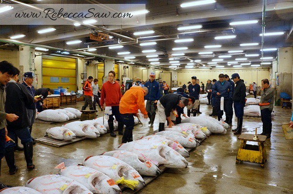 Tsukiji Market Tuna Auction - Tokyo Japan-049