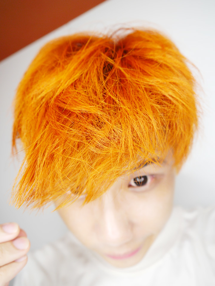orange hair colour