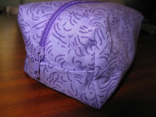 Zippered Pouch is Zippered