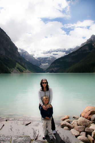 Carrie and Caleb at Lake Louise