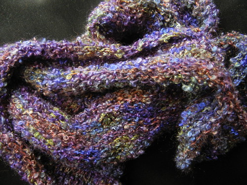Fluffy Boucle Cowl
