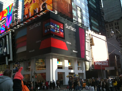 Times Square Microsoft Store